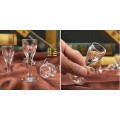 Haonai houseware,pub,ktv,clear shot glass mini shot glass liquor shot glass